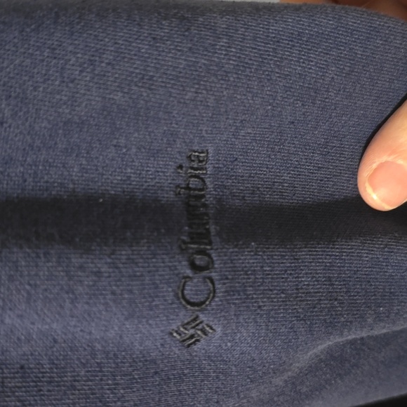 Columbia Blue Hooded Sweatshirt - Picture 3 of 5